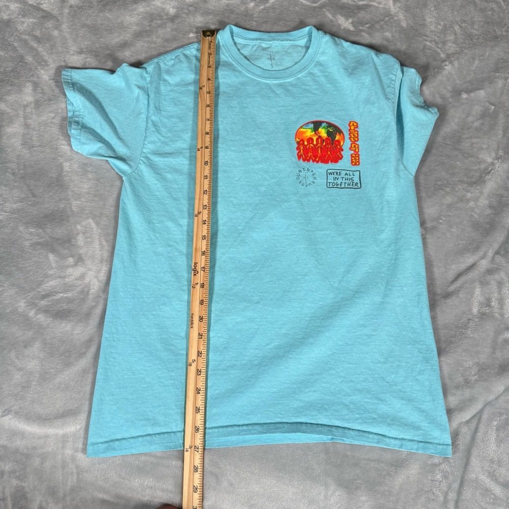 Cactus Jack Class Of 2020 T Shirt Mens M Slim Fit Travis Scott Flaws READ! - Picture 10 of 10